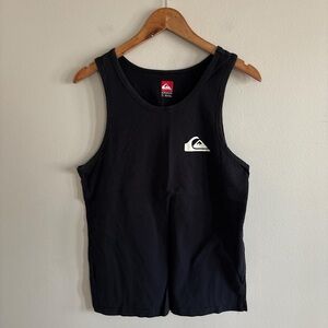 Quiksilver Men's Black Rash Guard Tank